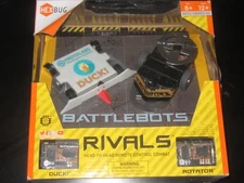 HEXBUG BattleBots Rivals Head-to-head Remote Combat Duck Rotator *Box Dents*