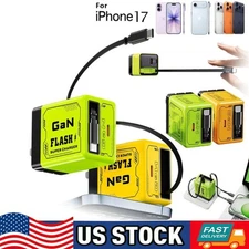 2 In 1 GaN Charger Scalable 120W Max Fast Charger Module With Type C & USB Ports