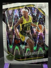 2025 Panini Prizm WNBA - Erica Wheeler #125 White Seismic Prizm