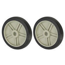 2Pcs 5.6" Universal Air Compressor Wheel with 0.6" Hole, Beige