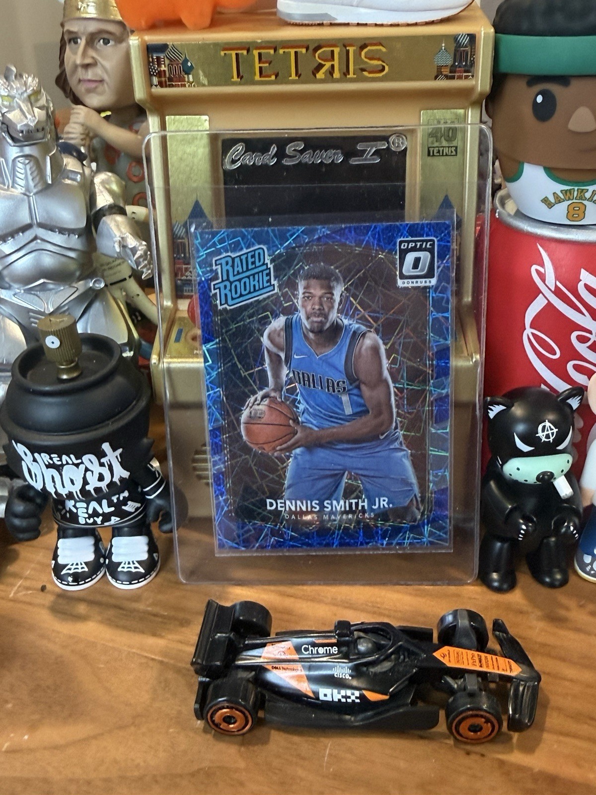 Dennis Smith Jr 2017 Panini Donruss Optic #192 Blue Velocity Rookie RC Magic🏀🏆