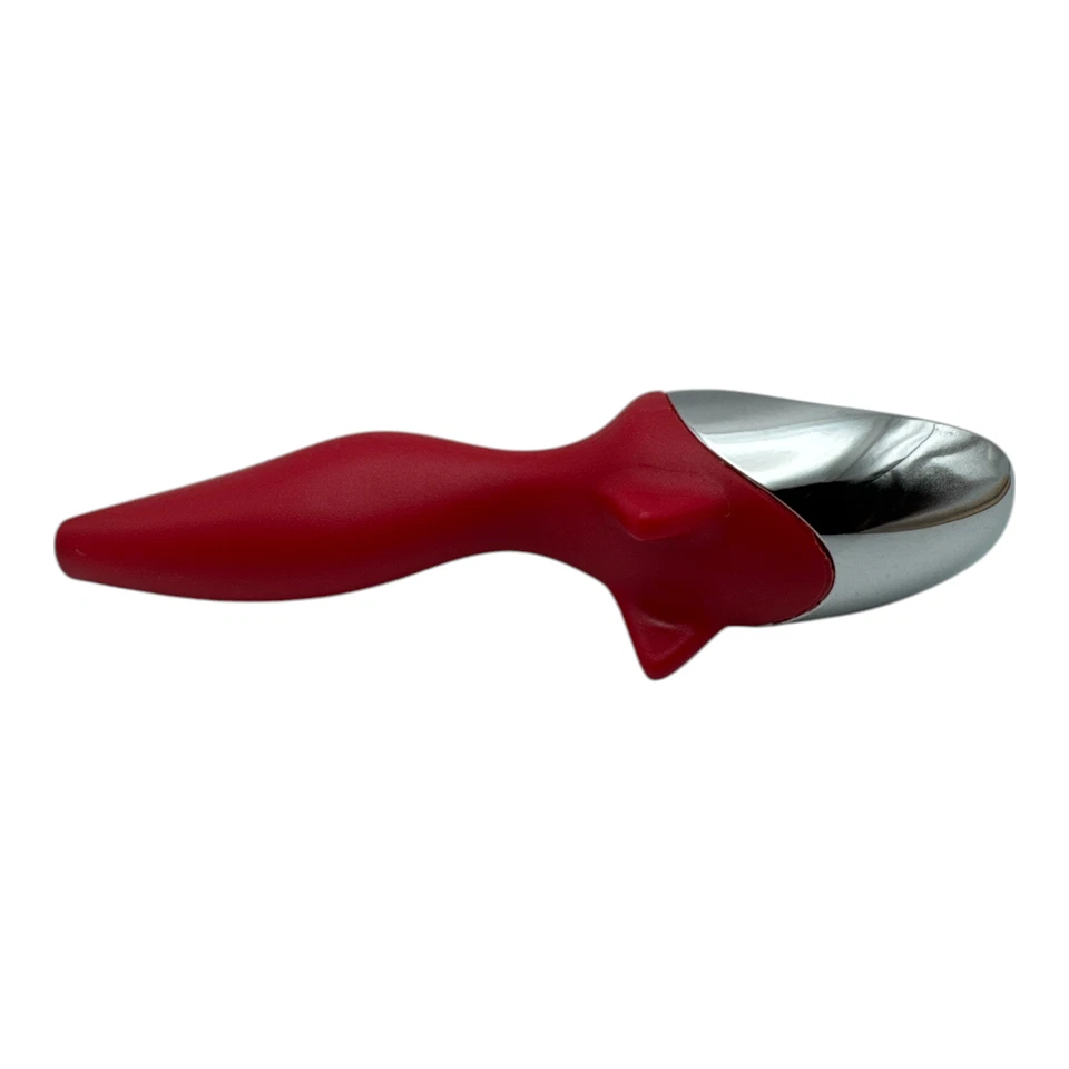 Tovolo Tilt Up Ice Cream Scoop Red Dishwasher-Safe Zinc Alloy Large NWOT - Image 3 of 4