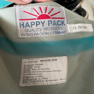 Schlafsack Big Pack High Sierra