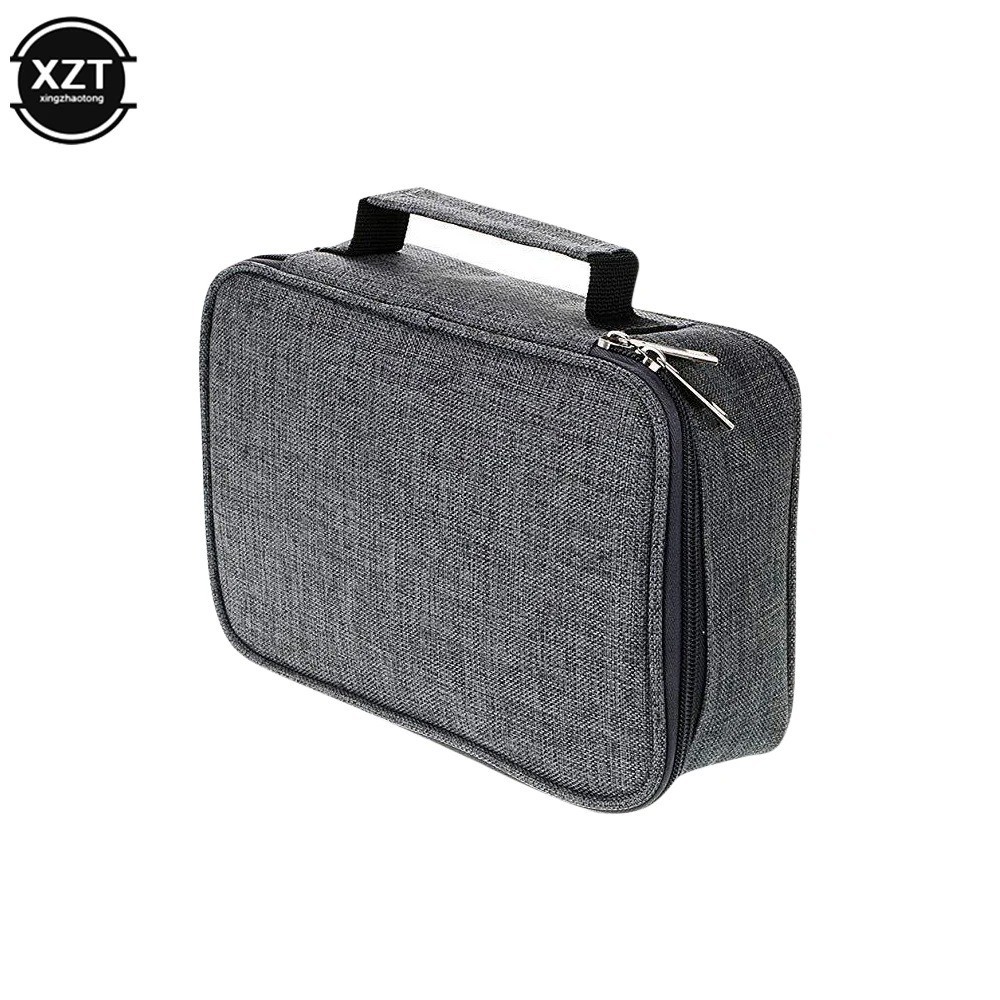 Case Portable Pencil Case Bag Multi-layer Storage Bag