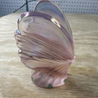 Fenton Handmade Pink Iridescent Glass Butterfly Art Glass Figurine USA
