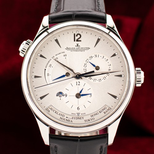 Jaeger-LeCoultre Master Geographic Q1428421 Box and Papers Full Set Men's Dress