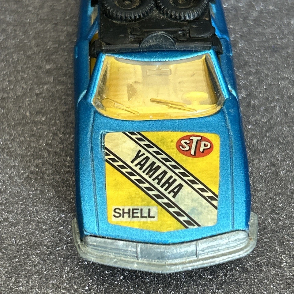 1971 Matchbox Lesney Superfast Citroen Yamaha STP Shell Decal W Roof Rack R253 - Image 2 of 4