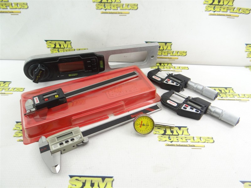 LOT OF ASSORTED STARRETT INSPECTION TOOLS CALIPERS MICROMETERS **PARTS/REPAIR**