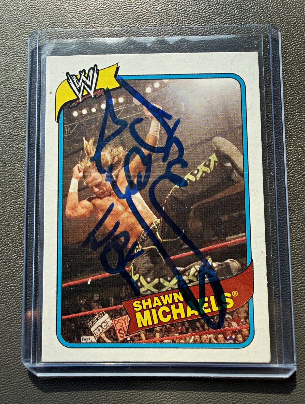 Shawn Michaels #54 Wrestling Cards 2007 Topps Heritage III WWE trading card — raw and PSA graded price guide
