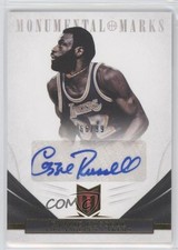 2012-13 Panini Momentum Monumental Marks 66/99 Cazzie Russell #209 Auto 0r4