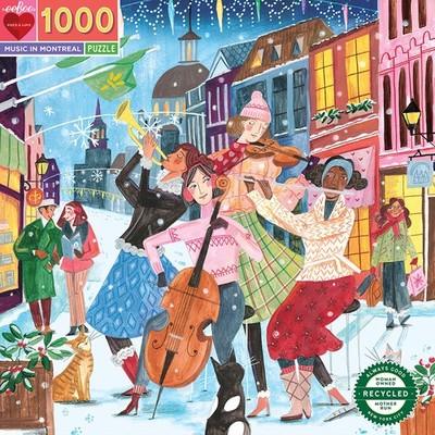 Puzzle (1000 T.) Gesang in Montreal (eeBoo) NEU/OVP