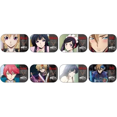 Rose & Others Code Geass: Roze of the Recapture All 8 Types Set E.M.C Japan O277