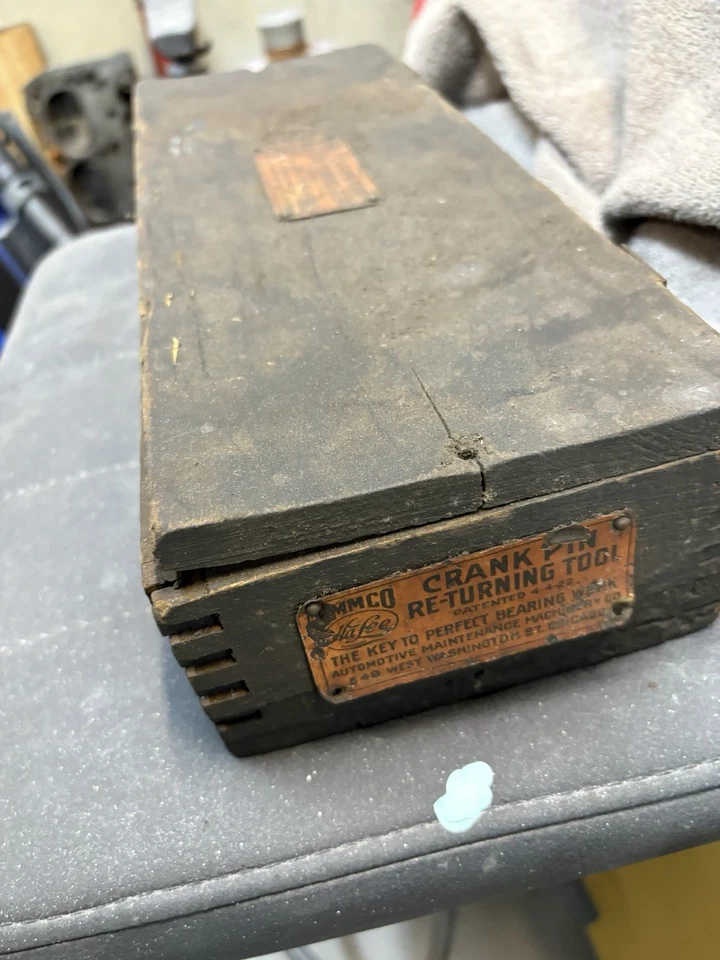 Herramienta de retorneado pasador de manivela Ford modelo a T Ha-Lee Ammco años 20 antigua vintage Foto 4 de 4