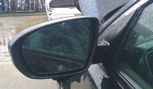 2014 15 16 Kia Optima Passenger RH Side View Mirror in ABP Aurora Black | VIN K
