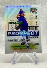 2024 Panini Prospect Griffin Herring Prospect Ticket Holo Silver Prizm #115