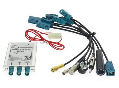 Dietz 41112 Profi DAB FM Splitter DIN ISO Fakra SMA SMB Buchse Stecker