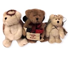Lot Of 3 Boyds Bears The Head Bean Collection Angel Bears