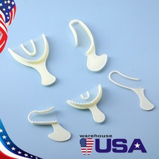 AZDENT Dental Impression Bite Registration Triple Trays Sideless Posterior Mold