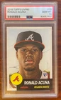 2018 Topps Living Ronald Acuna Atlanta Braves PSA 10 Gem Mint Rookie Card #19