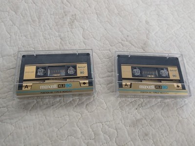  2.  Maxwell XL II 90 Min. Audio Cassette Tape Position Type II High Bias 