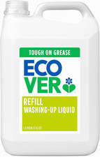 Ecover Washing Up Liquid Refill - Lemon and Aloe Vera, 5L 4.01 per litre