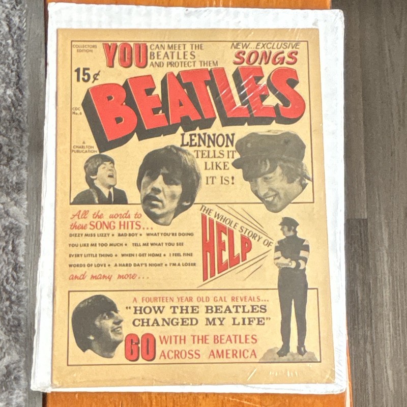 1964 Vintage The Beatles Magazine Charlton Publications (SEALED)