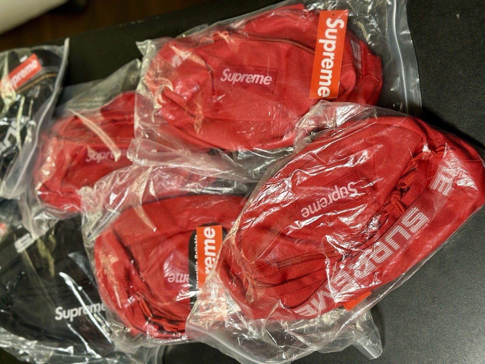 Sac taille suprême rouge 