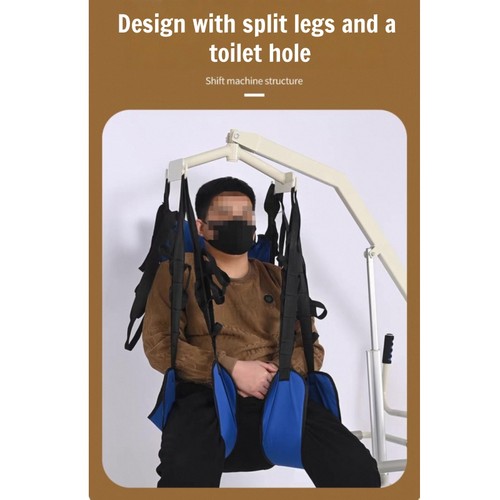 Patient Lift Transfer Chair Patient Lift Electric Wheelchair Battery-powered New - Picture 9 of 20