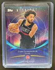2025-26 Topps Midnight Cade Cunningham Morning #/149 Pistons