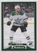 2022 Upper Deck Parkhurst Stars Achievements Emerald Ice 3/10 Joe Pavelski 0c3