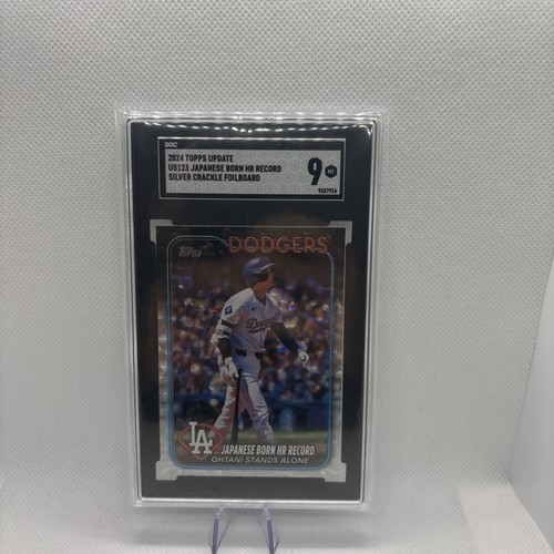 2024 Topps Update Series - Checklist Shohei Ohtani  Silver Crackle Foilboard