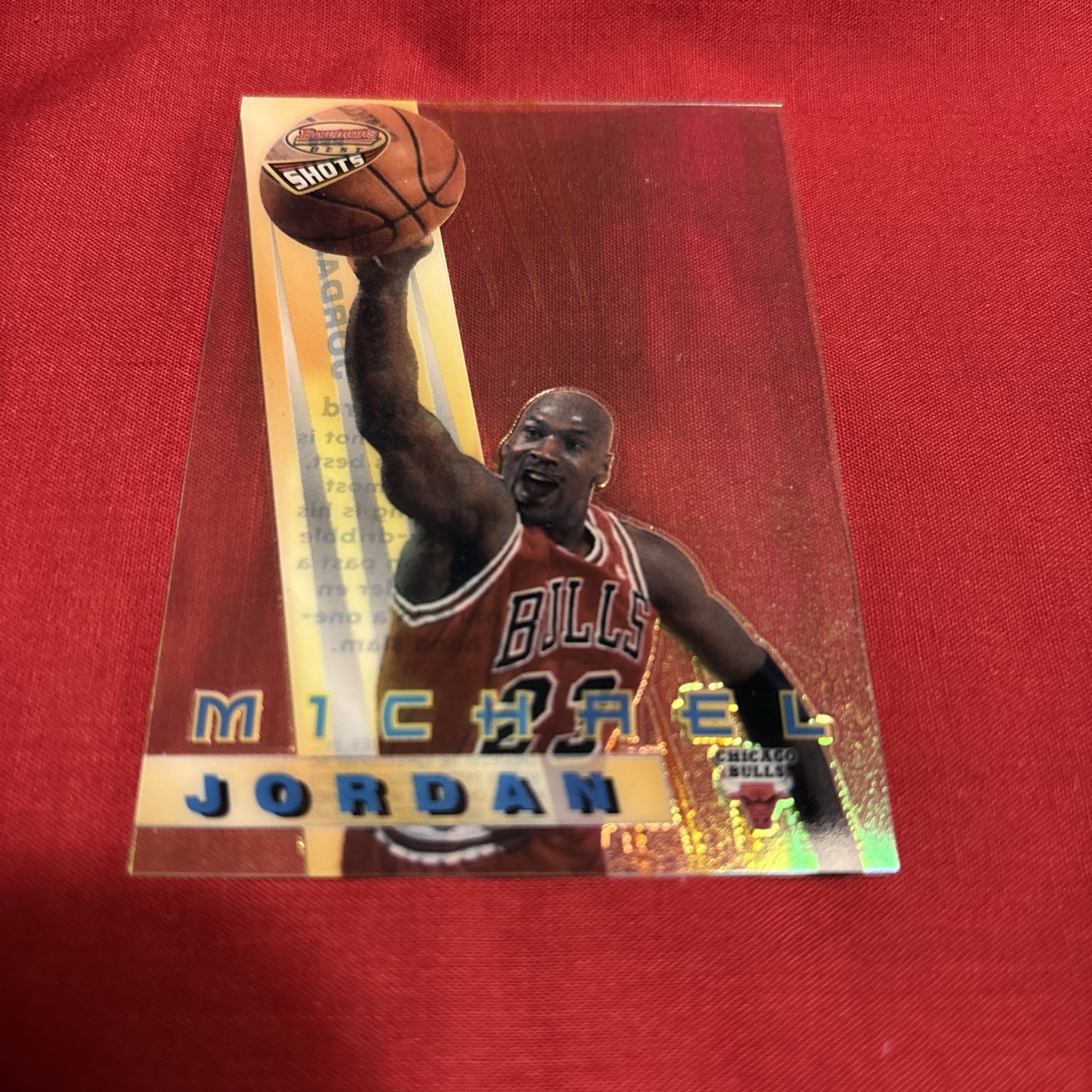 Michael Jordan 1996-97 Bowman's Best Shots #BS6 - Chicago Bulls