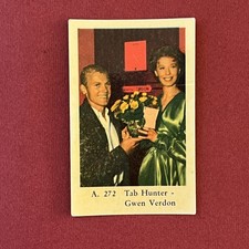 Tab Hunter Gwen Verdon 1959 Dutch Gum A Set Vintage #272