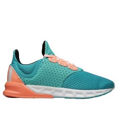 Schuhe Lauf Damen Adidas Falcon Elite 5 XJ S74484 Orangefarbig-Türkisfarbig
