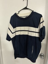 Vintage Christian Dior Monsieur Short Sleeve Pullover Jacket L 90s