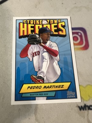 Pedro Martinez Team Issued MLBジャージ　激レア！ Pedro Martinez 2024 Topps Japan Edition Strike Zone Heroes Insert