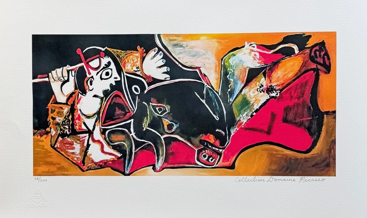 Picasso Bullfight Print for sale | eBay