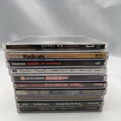 90s One Hit Wonder CD Lot Harvey Danger New Radicals Eiffel 65 Wallflowers etc.