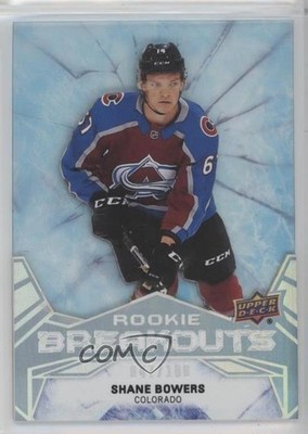 2020-21 Upper Deck Rookie Breakouts 47/100 Shane Bowers #RB-12 RC 4f5