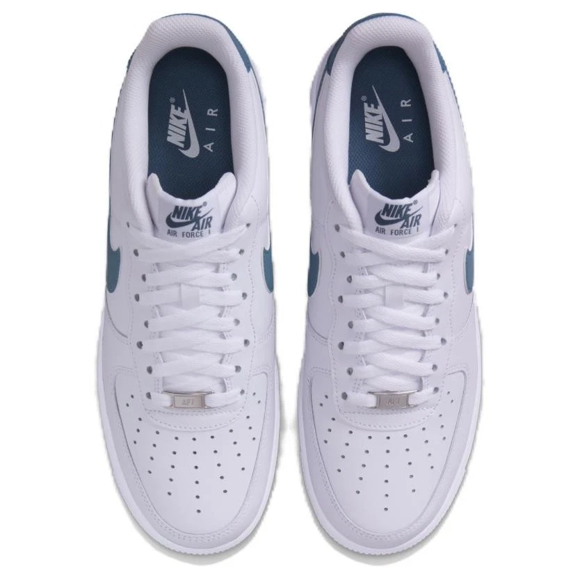 Nike Air Force 1 Low '07 White Smokey Blue - FJ4146-114 Size - Image 4 of 4