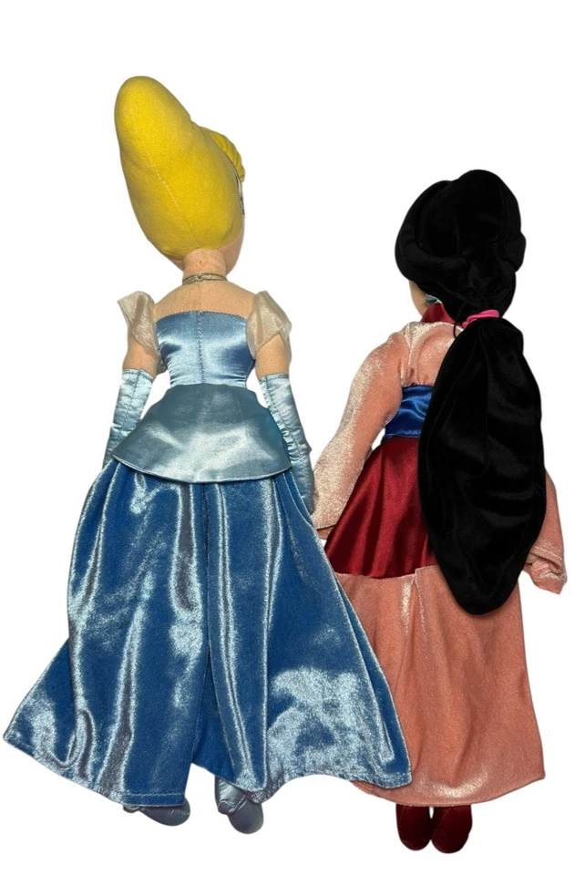 Disney Store Princesa Muñecas de Peluche Suave Mulan Cenicienta Lote Juguetes de Juego de Simulación Foto 4 de 4