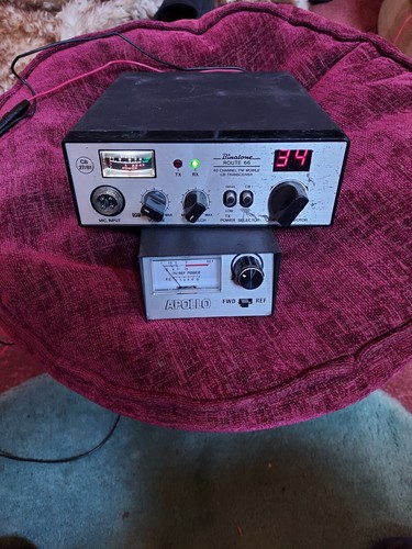 BINATONE . CB Transceiver 40 Channel and swr meter out of shed clear out