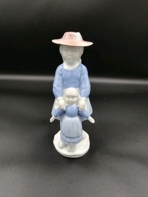 Vtg Gerold Porzella Mother And Daughter Porcelain Figurine
