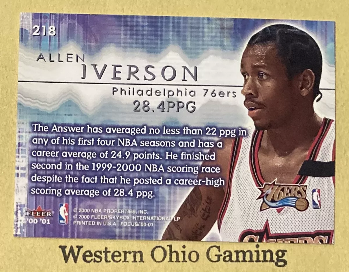 Allen iverson best sale 218