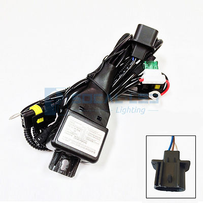 HID Relay Harness H13 (9008) 35W/55W Bi-Xenon Hi/Lo H/L Wiring Controller Kit