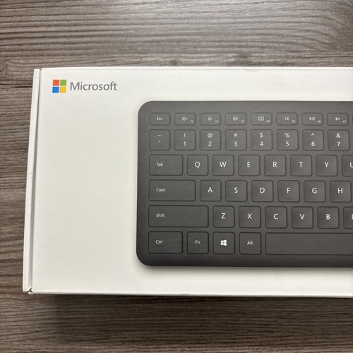 Microsoft QHG-00001 Wireless Bluetooth Desktop Keyboard w/ Mouse Factory Sealed - Picture 2 of 11