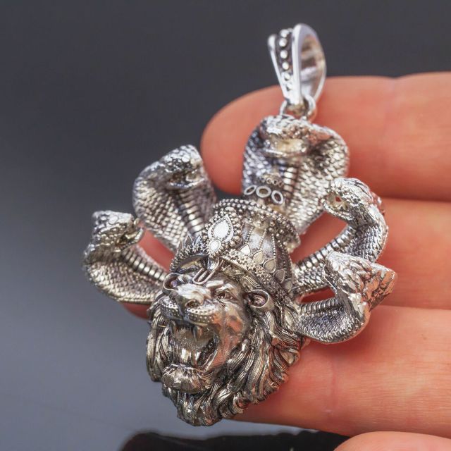 Silver AnantaShesha Narasimha