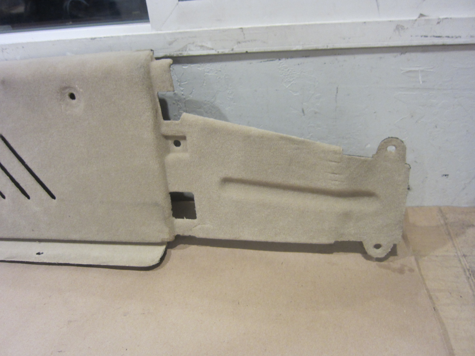 Maserati Quattroporte Upper Trunk Cover For Tank Panel - Beige - P/N 67946513