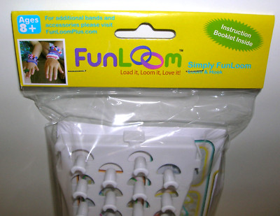 Kids Fun Loom Bracelet Making Kit w/ Hook & Instruction Bands are NOT Included