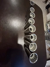 Armstrong Tool USA 1/2” Drive 8 pc SAE Deep 12 Pt Socket Set 5/8=1 1/8”NEW